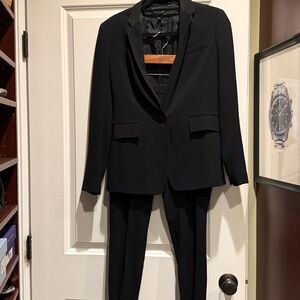 Rag & Bone Black Suit Pants and Jacket
